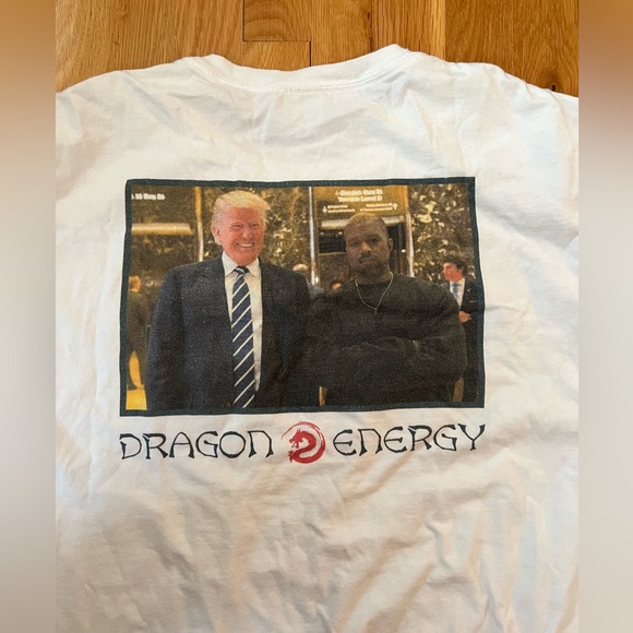 Men’s Sold Out Old Row T-Shirt with Trump and Kanye West - Picture 4 of 6